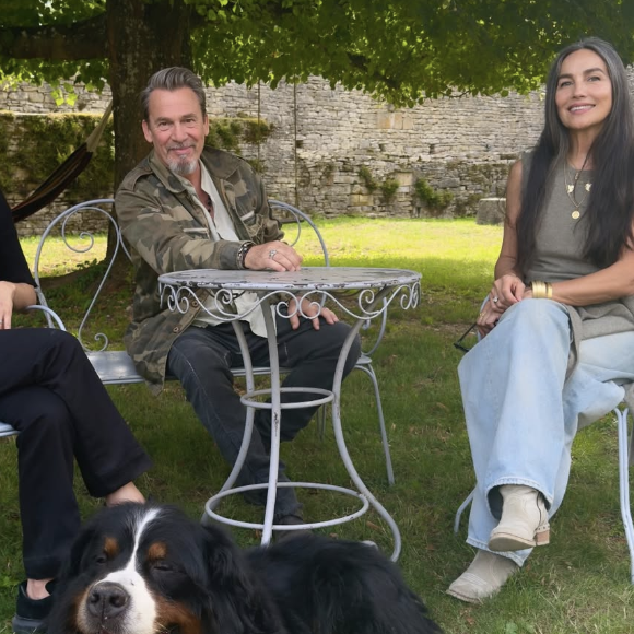 Florent Pagny s'est offert une nouvelle propriété en Bourgogne.

Audrey Crespo-Mara retrouve Florent Pagny et sa femme Azucena pour TF1.