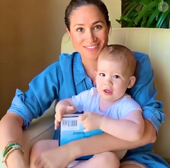 Meghan Markle et Archie de Sussex © Instagram
