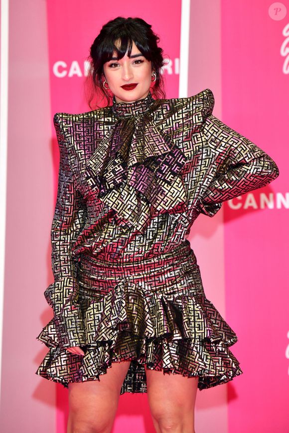 Shirine Boutella au festival Canneseries, le 9 octobre 2021. 

Photo : Bruno Bebert / Bestimage