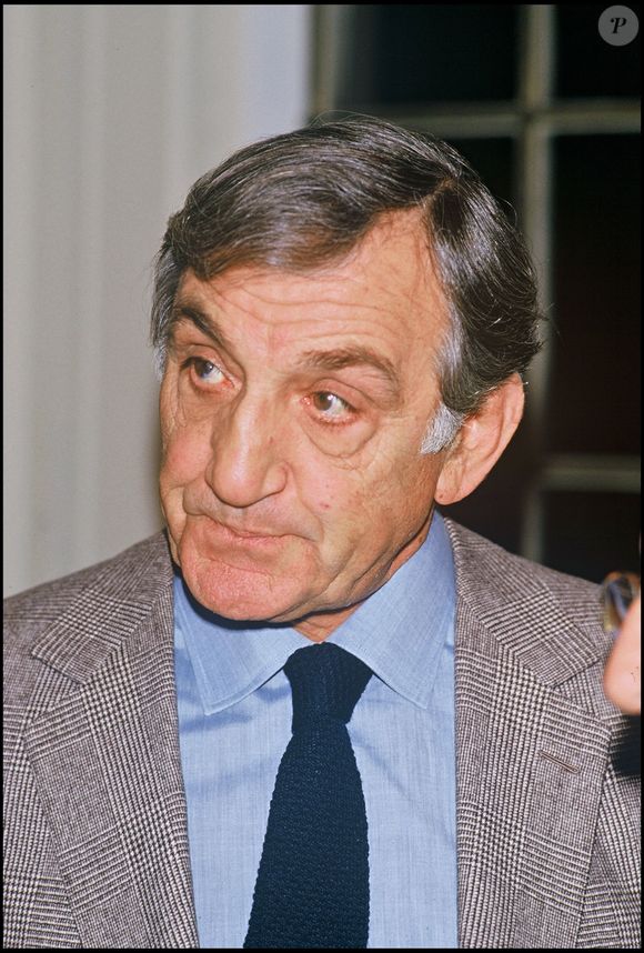 Archives - Lino Ventura le 7 janvier 1986 BERTRAND RINDOFF PETROFF / BESTIMAGE