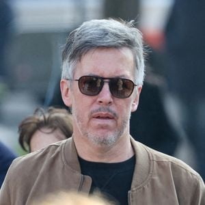 Jean-Luc Lemoine - Arrivées aux obsèques de Bruno Salomone en l'église Sainte-Anne de Polangis de Joinville-le-Pont (Val-de-Marne) le 23 mars 2026. © Cyril Moreau - Dominique Jacovides / Bestimage