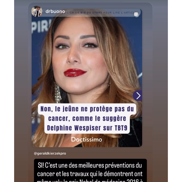 Delphine Wespiser, Instagram