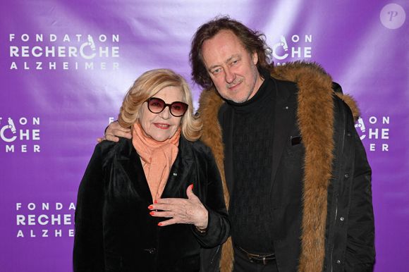 Nicoletta, Jean-Christophe Molinier Gala de la Fondation Recherche Alzheimer " 2 générations chantent pour la 3ème " se produit à l'Olympia à Paris, France le 17 mars 2025. Photo by Christophe Meng / ABACAPRESS.COM