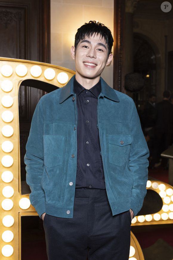 Huai-Yun Zhan - Photocall pour les 130 ans de Berluti lors de la fashion week à Paris le 22 janvier 2025. © Olivier Borde /Bestimage