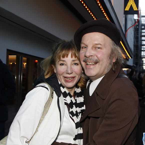 Exclusif - Philippe Katerine, Julie Depardieu -  Arrivées à la première du film Astérix et Obélix "L'Empire du Milieu" au cinéma Le Grand Rex à Paris le 15 janvier 2023. Agence / Bestimage