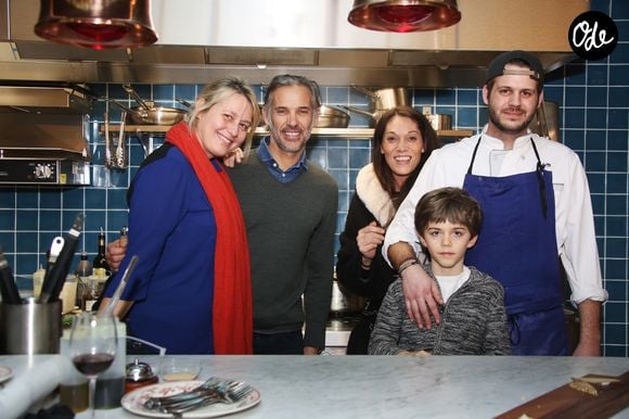 Alessandro Belmondo avec ses parents Paul et Luana Belmondo et Charlotte Joly, à Saint-Cloud, le 31 janvier 2018.

© Denis Guignebourg/Bestimage
