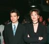 Virginie Lemoine et Laurent Gerra en 1996 à Paris
©MAX COLIN / BESTIMAGE