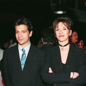 Virginie Lemoine et Laurent Gerra en 1996 à Paris
©MAX COLIN / BESTIMAGE