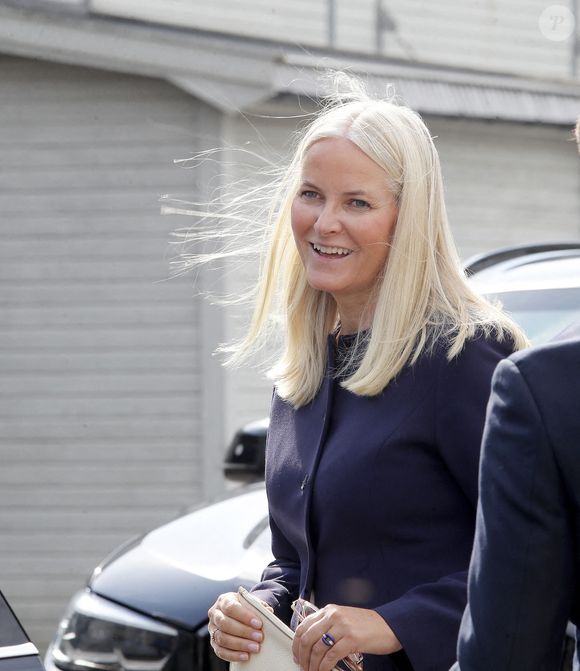 La princesse couronnée Mette-Marit au 90e anniversaire de Filmparken, à Oslo, Norvège, le 4 septembre 2025. © Gulliksrud Marius/Stella Pictures/ABACA