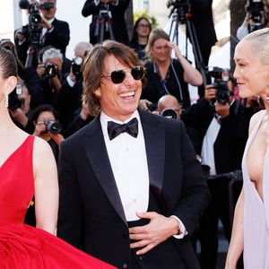 Hayley Atwell, Tom Cruise, Pom Klementieff - Montée des marches du film « Mission Impossible : The Final Reckoning » lors du 78ème Festival International du Film de Cannes, au Palais des Festivals à Cannes. Le 14 mai 2025
© Jacovides-Moreau / Bestimage