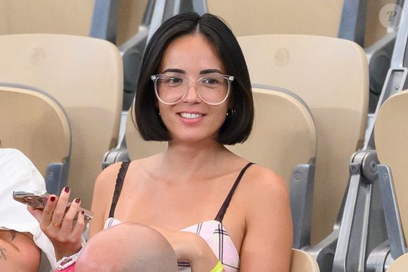 Agathe Auproux assiste au Greenweez Paris Premier Padel Major à Roland Garros le 10 septembre 2023 à Paris, France. Photo by Laurent Zabulon/ABACAPRESS.COM