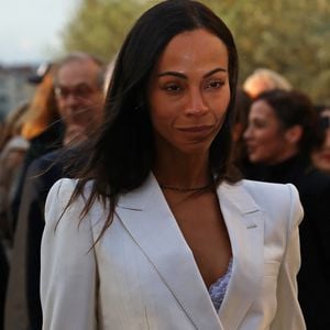Zoe Saldana au dîner de gala à la Fondation Giorgio Cini de la famille Pinault à Venise.

© Matteo Chinellato/IPA via ZUMA Press