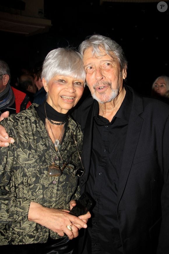 Gilles Dreu et sa femme Yolande à "La Nouvelle Eve" à Paris le 11 mai 2022.