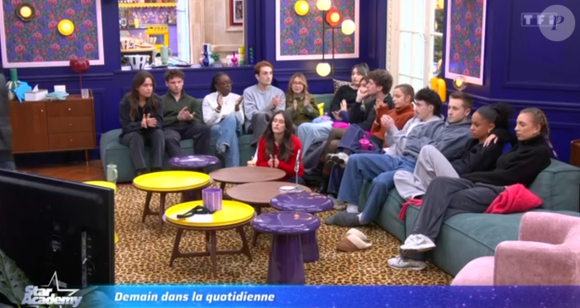 Comme toujours, trois d'entre eux ont été nommés à l'issue des évaluations

Extrait de la quotidienne "Star Academy"