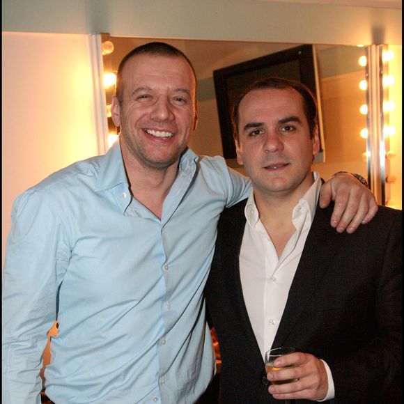 Aujourd’hui, François-Xavier Demaison brille dans la série Le Négociateur sur TF1 et Samuel Le Bihan sur France 3 avec Alex Hugo. 
Samuel Le Bihan - François-Xavier Demaison en backsage avant son spectacle "Demaison s'envole" à l'Olympia dans le cadre de l'opération "Paris fait sa comédie". © Alain Guizard / Bestimage