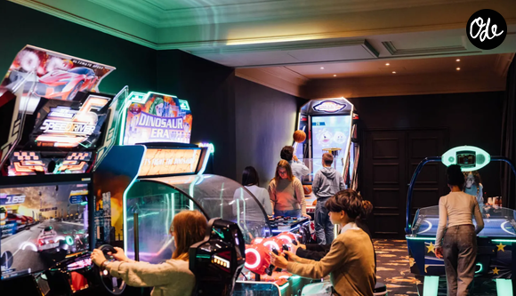 Le kids club de l'hôtel Normandy de Deauville.