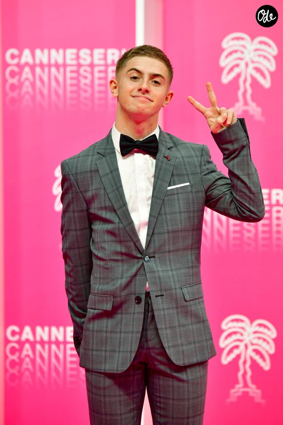 Michou durant la soirée d'ouverture de Canneseries saison 3 au Palais des Festivals à Cannes, le 9 octobre 2020. © Bruno Bebert / Bestimage #