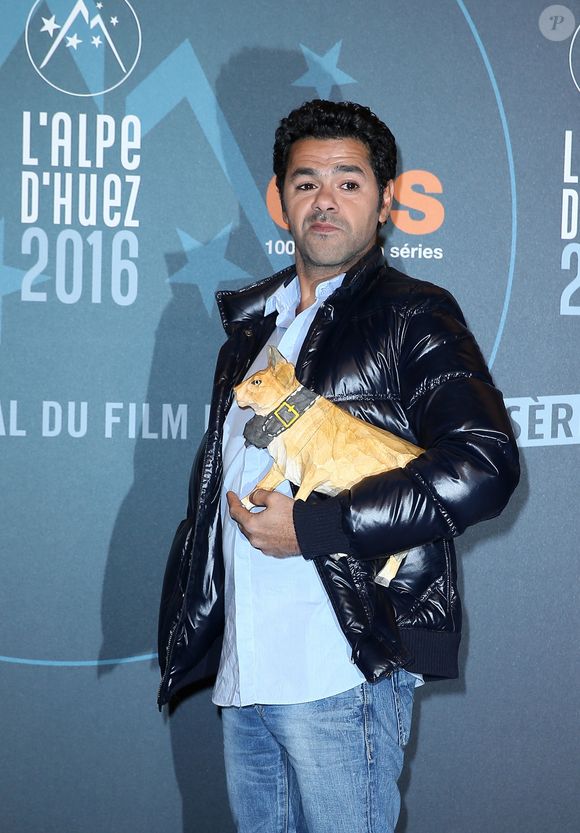 Jamel Debbouze - Photocall de la soirée de clôture du 19ème Festival International du film de Comédie de l'Alpe d'Huez, le 16 janvier 2016.© Dominique Jacovides/Bestimage