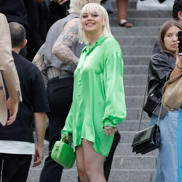 Louane Emera - Arrivées au défilé de mode Hommes printemps-été "AMI" au Sacré Coeur à Paris. Le 23 juin 2022
© Veeren-Christophe Clovis / Bestimage