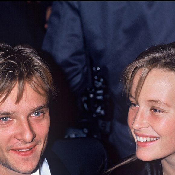 Archives - David Hallyday et Estelle Lefébure lors de la soirée des Bests en 1989. (BERTRAND RINDOFF PETROFF / BESTIMAGE).
