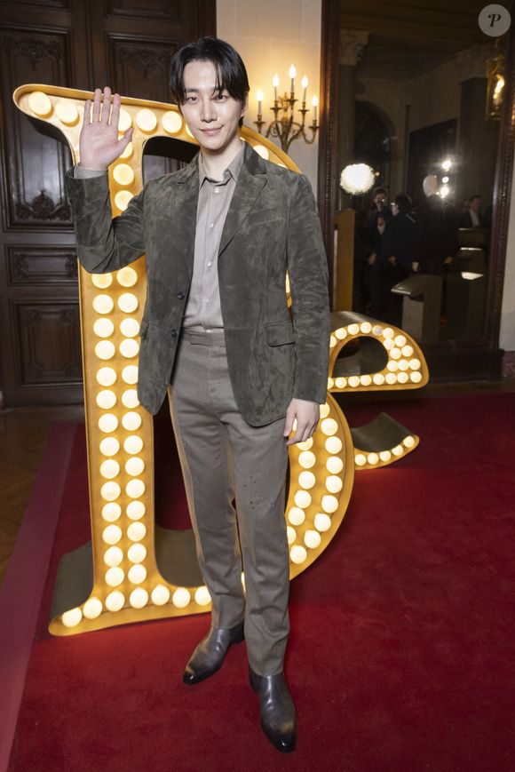 Lee Jun-ho - Photocall pour les 130 ans de Berluti lors de la fashion week à Paris le 22 janvier 2025. © Olivier Borde /Bestimage