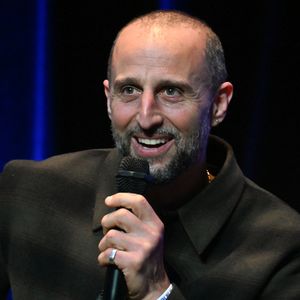 Arié Elmaleh - Meeting de solidarité avec le peuple iranien "Iran, silence on tue !" à la Maison de la Chimie à Paris le 9 février 2026. © Lionel Urman/Bestimage