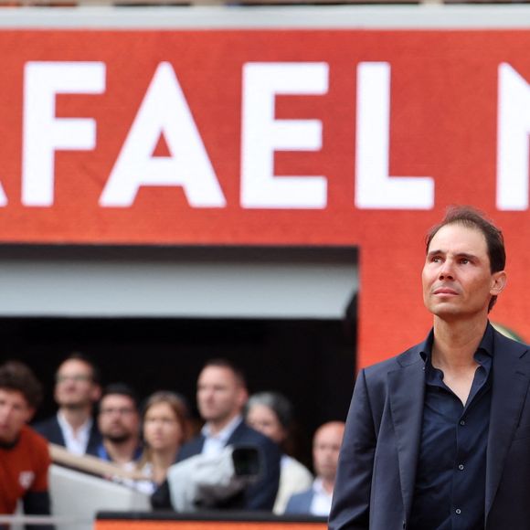Rafael Nadal - Hommage à Rafael Nadal lors des internationaux de France de tennis à Rolnd Garros le 25 mai 2025.

© Dominique Jacovides / Cyril Moreau / Bestimage