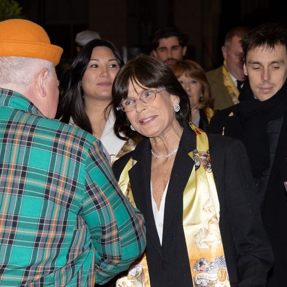 La princesse Stéphanie de Monaco - Soirée de clôture du 47ème Festival International du Cirque de Monte-Carlo sous le chapiteau de Fontvieille à Monaco, le 21 janvier 2025. © Olivier Huitel / Pool Monaco / Bestimage
