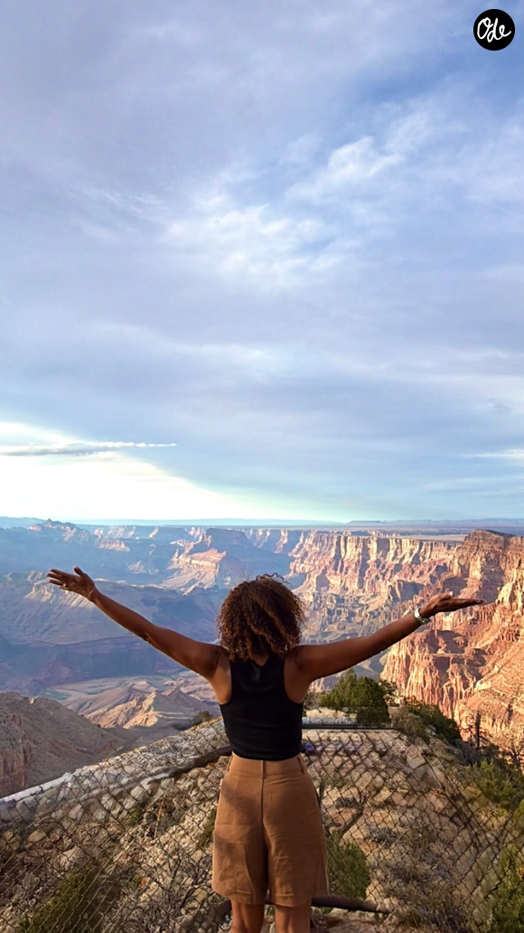 Matthieu Lartot face au Grand Canyon avec son épouse Magalie et sa fille Jeanne - samedi 15 août 2026 - Instagram