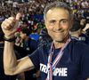 “Luis Enrique, par le message qu’il donne, en racontant la vie qui continue après le décès de sa fille”, ajoute-t-elle

Luis Enrique - Les joueurs du PSG célèbrent leur titre de Champion d'Europe au Parc Des Princes à Paris, le 1er juin 2025.
© Cyril Moreau/Bestimage