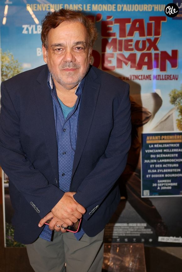 Exclusif - Didier Bourdon - Avant-première du film "C'était mieux demain" à l'UGC Ciné-Cité Gambetta de Bordeaux le 21 septembre 2025. © Jean-Marc Lhomer/Bestimage