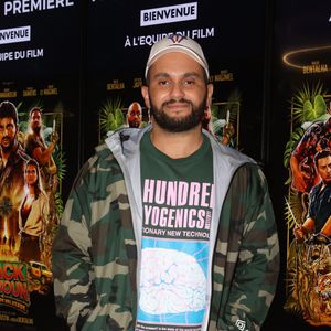 L'acteur-réalisateur-scénariste Malik Bentalha au Méga CGR Villenave d'Ornon (Gironde), le 23 septembre 2022 pour la présentation du film "Jack Mimoun et les secrets de Val Verde".
© Jean-Marc Lhomer / Bestimage