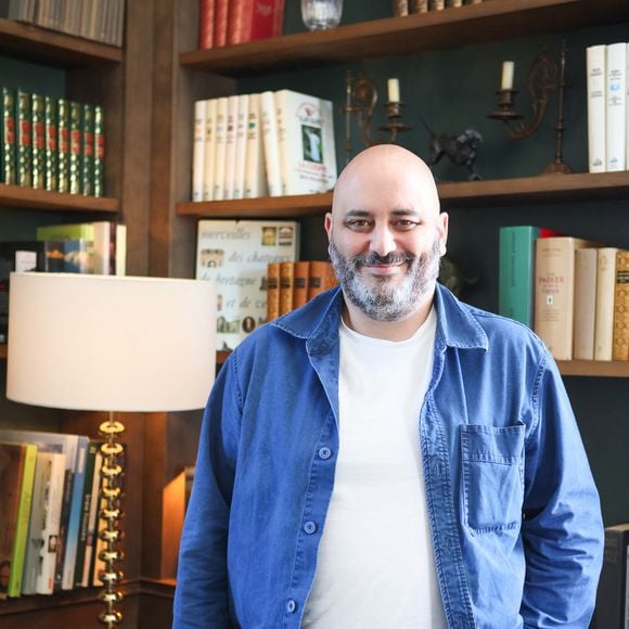 Jérôme Commandeur. - Festival International du Film de Pauillac à La Maison d'Estournel à Saint-Estèph le 11 juillet 2025. © Jean-Marc Lhomer/Bestimage