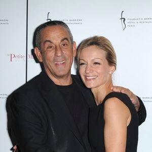 Toujours proche des enfants de son regretté compagnon, la journaliste n’a pas manqué une minute du bonheur de Gaston Ardisson et de sa jeune épouse Ximena Aguilar.

Thierry Ardisson et sa compagne Audrey Crespo-Mara assistent à la soirée d'ouverture du nouveau restaurant 'La Petite Maison De Nicole' à l'hôtel Fouquet's Barriere à Paris, France, le 22 janvier 2013. Photo by ABACAPRESS.COM