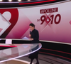 Apolline de Malherbe contrainte d'avoir un micro-main à la suite d'un imprévu, le 14 mars 2025, sur BFMTV