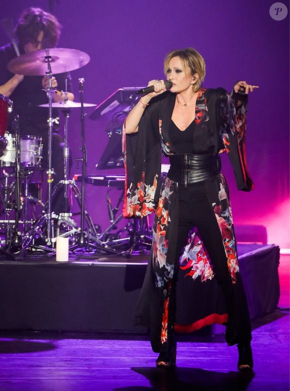 Patricia Kaas en concert au Crocus City Hall à Moscou le 13 décembre 2017. @ITAR TASS / BESTIMAGE