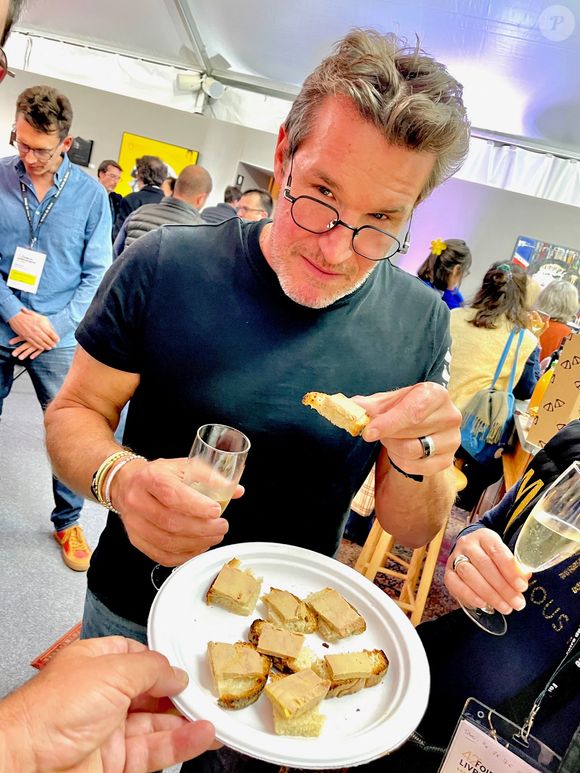 Benjamin Castaldi - Foire du Livre de Brive 2024 à la Halle Georges Brassens de Brive-la-Gaillarde le 8 novembre 2024.
© Fabien Faure / Bestimage