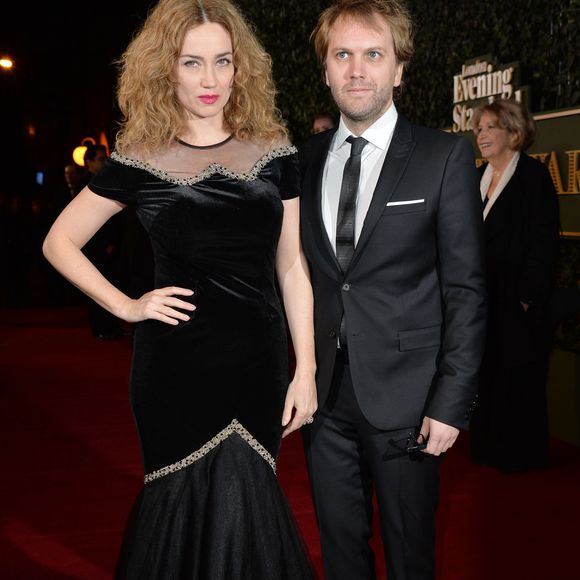 Marine Delterme et son mari Florian Zeller à la soirée 'Evening Standard Theatre Awards' à Londres, le 22 novembre 2015 Agence / Bestimage