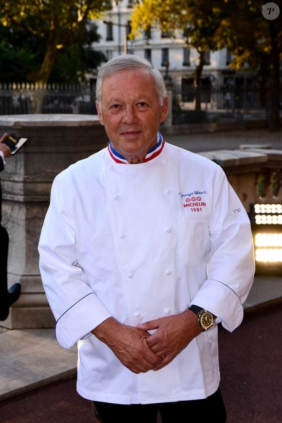 Georges Blanc au  Cocktail du dîner des grands chefs à la préfecture du Rhône à Lyon en marge du concours Bocuse d'Or et du salon Sirha 2021 le 26 septembre 2021. 

© Romain Doucelin / Bestimage