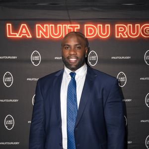 Teddy Riner - La nuit du rugby à l'Olympia de Paris le 6 octobre 2025. © Florian Lavielle/Bestimage