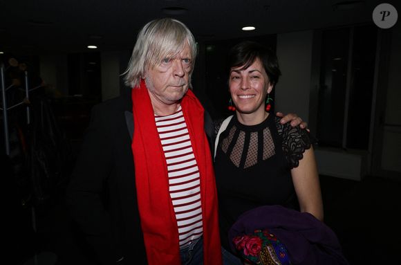 Renaud et sa femme Cerise lors du "Hyper Week-end Festival" à Radio France, le 24 janvier 2025. 
© Denis Guignebourg / Bestimage
