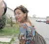 Krisztina Rády rend visite à Bertrand Cantat à la prison du Muret, le 2 octobre 2004.