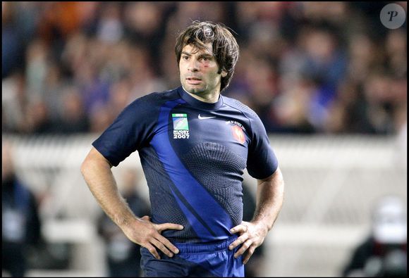 Christophe Dominici - match France-Argentine au Stade de France pour la troisième place de la Coupe du monde de rugby 2007.

Agence / Bestimage