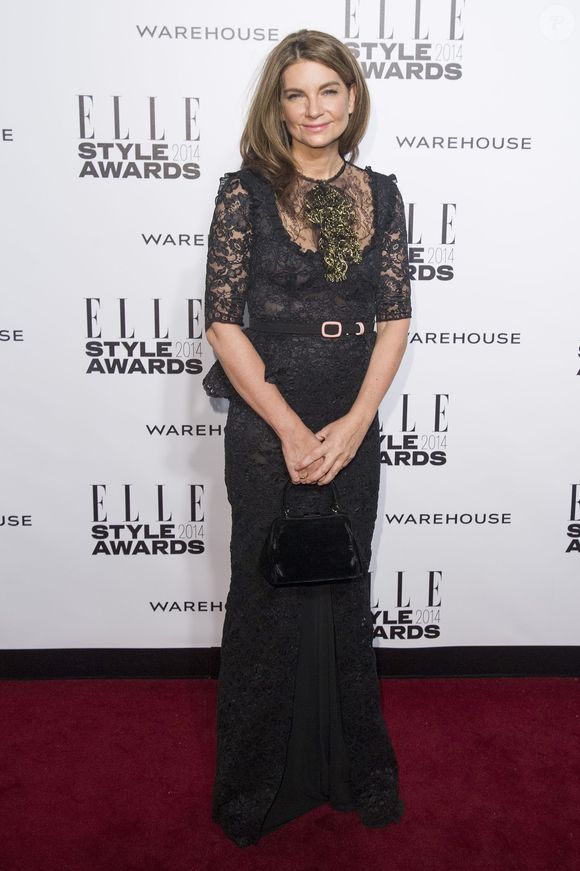 Natalie Massenet - Soirée des "ELLE Style Awards" à Londres, le 18 février 2014. AGENCE / BESTIMAGE