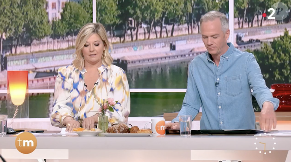 Sara Mortensen invitée de "Télématin" sur France 2