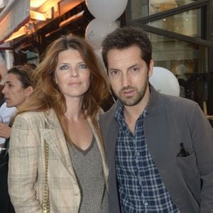 Archive - Frederic Diefenthal et son ex-femme Gwendoline Hamon - Soiree d'inauguration de la boutique Stone de la creatrice de bijoux Marie Poniatovski, la soeur de Sarah Lavoine a Paris, le 25 juin 2013. (RACHID BELLAK / BESTIMAGE).