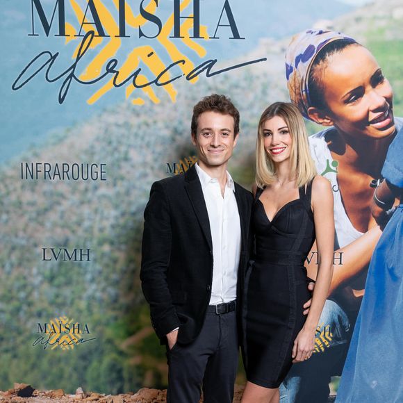 Exclusif -  Hugo Clément et sa compagne Alexandra Rosenfeld - Dîner de gala au profit de l'association "Maïsha Africa" de Sonia Rolland, qui vient en aide aux enfants du Rwanda, au Pavillon Gabriel, à Paris, France, le 17 décembre 2018.© Gorassini-Moreau/Bestimage