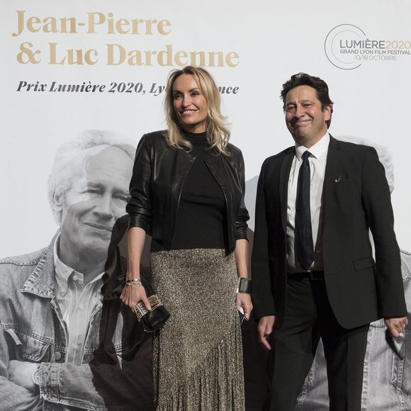 Christelle Bardet et Laurent Gerra, lors de la cérémonie de clôture de la 12e édition du Festival du film Lumière à Lyon, du 10 au 18  octobre 2020. Le festival rend, cette année, hommage aux cinéastes belges Jean-Pierre et Luc Dardenne, doubles lauréats de la Palme d'Or. Lyon, le 16 octobre 2020.


© Sandrine Thesillat / Panoramic / Bestimage