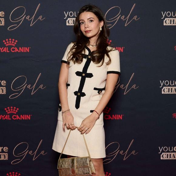 Annily Chatelain (fille de la chanteuse Alizée et de Jérémy Chatelain) - Photocall de la première édition du "You Care Charity Gala" en faveur de la cause animale et de l'environnement au Cercle Interalliée à Paris le 3 décembre 2024. © Cyril Moreau/Bestimage