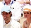Ils se sont donc rencontrés en studio.

Le chanteur Vianney et sa femme Catherine Robert, assistent aux Internationaux de France de Tennis de Roland Garros 2026, le 28 mai 2026. © Jacovides / Moreau